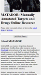 Mobile Screenshot of matador.embl.de