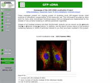 Tablet Screenshot of gfp-cdna.embl.de