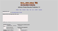 Desktop Screenshot of dis.embl.de